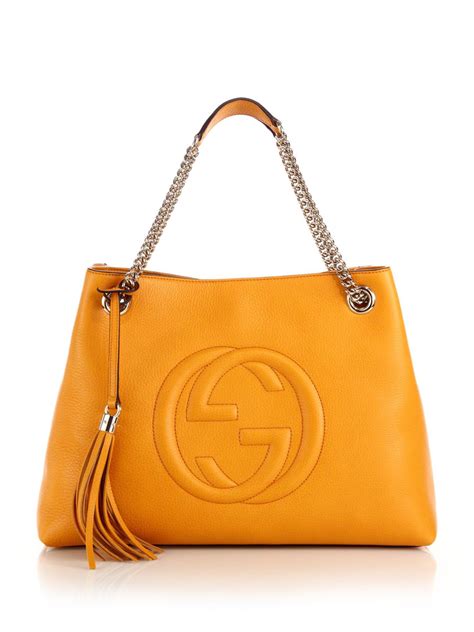 gucci small purse yellow